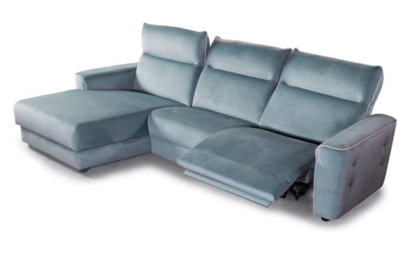Sofa Chaise longue vintage sin patas mod 826 Muebles Trimobel Getafe 1
