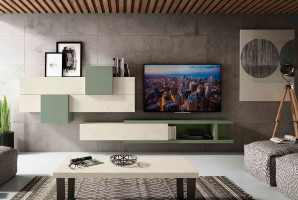 Mueble de Salon moderno modular After 39 Canoil Muebles Trimobel Getafe