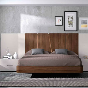 Dormitorio matrimonio moderno COSMO EOS Composición 16 Muebles Trimobel Getafe 1